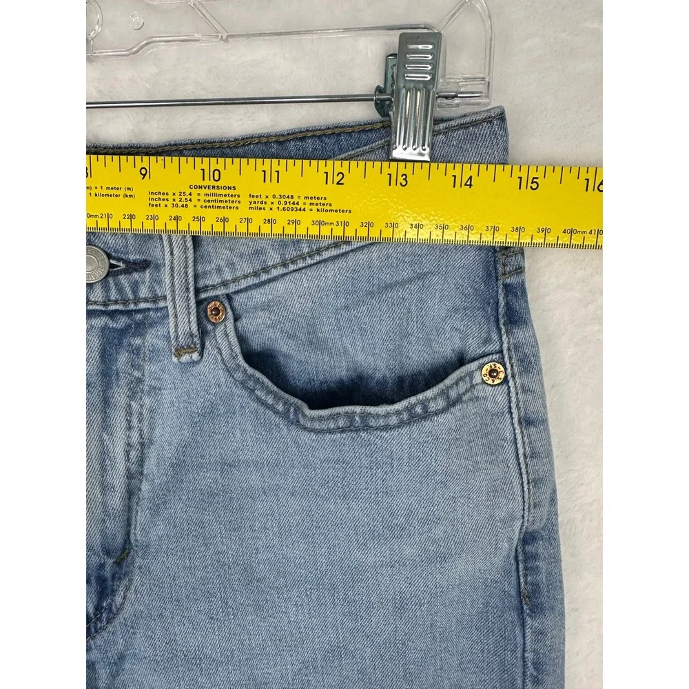 Levis 514 Straight Fit Mens Light Wash Blue Denim Jeans W30 L32